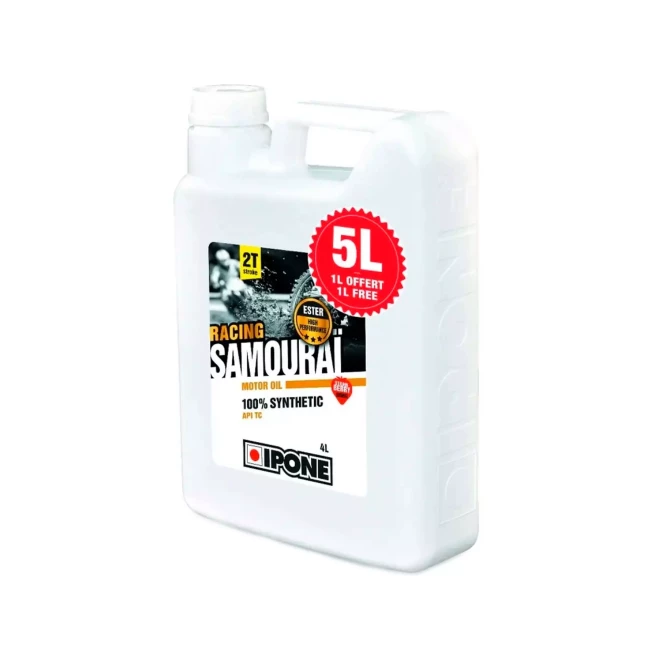Моторное масло Ipone Samourai Racing 2Т 4+1л (800395)