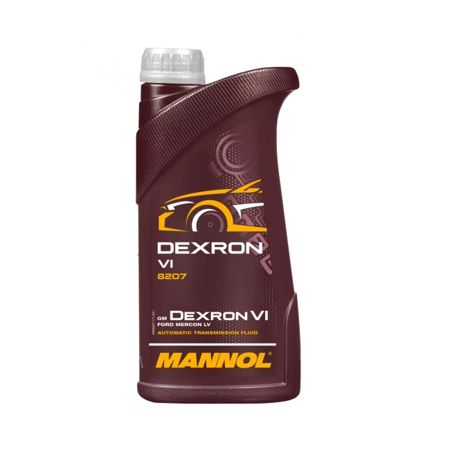 Трансмиссионное масло MANNOL DEXRON VI ATF 1л (MN8207-1) Трансмиссионное масло MANNOL DEXRON VI ATF 1л (MN8207-1)