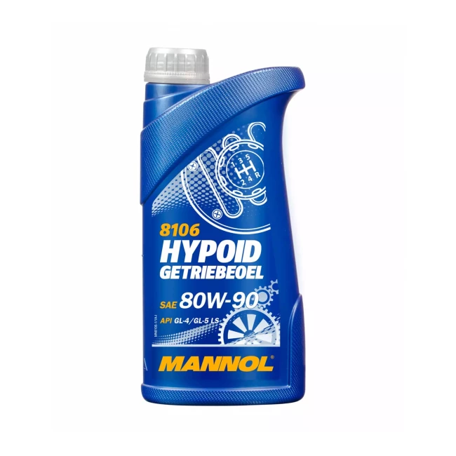 Трансмісійна олива MANNOL HYPOID GETRIEBEOEL Hypoid Gear Oil SAE 80W-90 1л (MN8106-1)