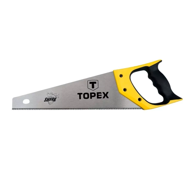 Topex Пилка по дереву, 400 мм, "Shark", 7TPI (10A440)
