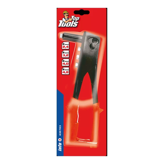 Заклепочник Top Tools 2.4 - 4.8 мм (43E703)