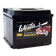 Автомобильный аккумулятор Westa 6CT-60 АзЕ