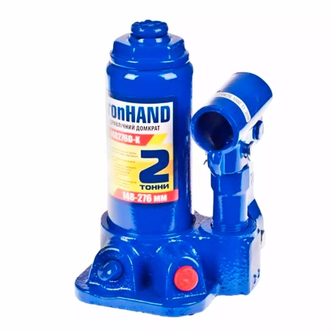 Домкрат гідравлічний Iron Hand 2т (IH-148276D-K) Домкрат гідравлічний Iron Hand 2т (IH-148276D-K)