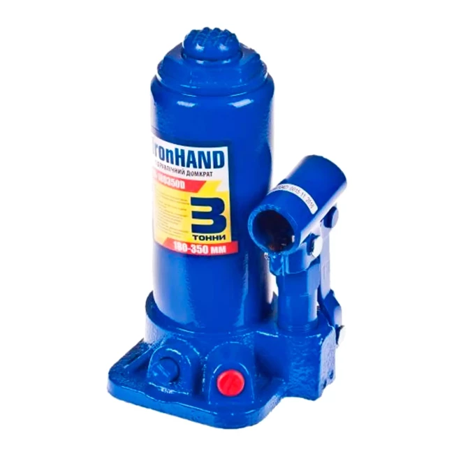 Домкрат гідравлічний Iron Hand 3т (IH-180350D) Домкрат гідравлічний Iron Hand 3т (IH-180350D)