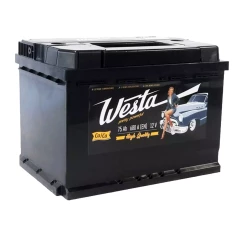 Автомобильный аккумулятор Westa 6CT-75 АзЕ