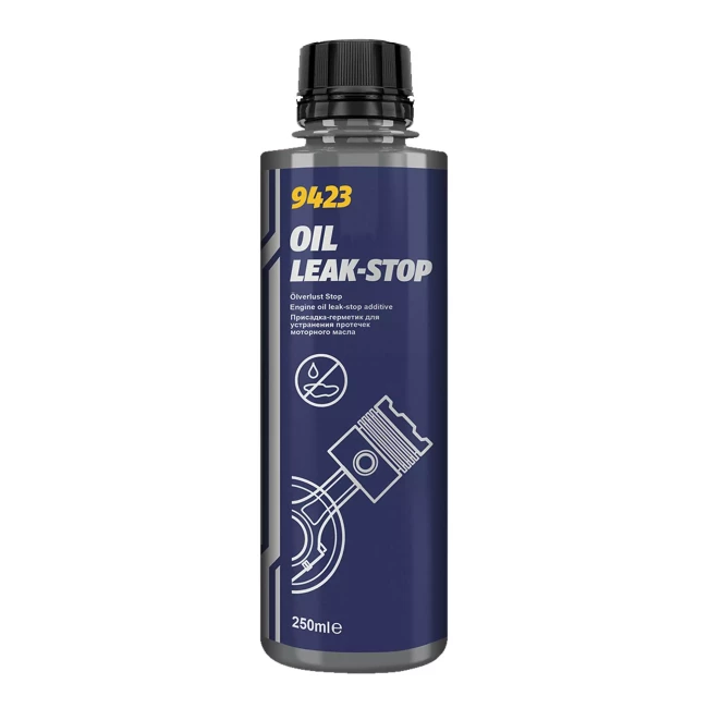 Герметик масляной системы MANNOL 9423 Oil Leak - Stop 0,25л PET (MN9423-025PET) Герметик масляной системы MANNOL 9423 Oil Leak - Stop 0,25л PET (MN9423-025PET)