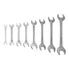 Набор ключей Top Tools с открытым зевом 10-22 мм 8 шт