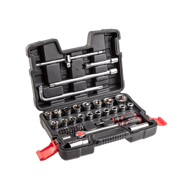 Набір ключів торцевих Top Tools 1/4”, 1/2" 47 шт (38d550)