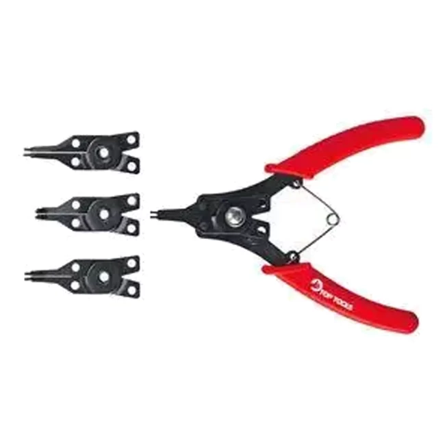 Набір знімачів стопорних кілець Top Tools 150 мм 4 шт (32D320)