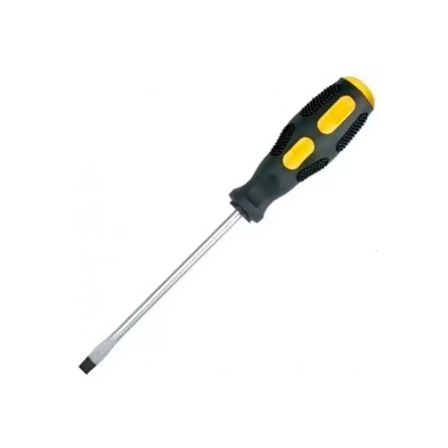 Отвертка Top Tools шлицевая 8.0 x 200 мм (39D645) Отвертка Top Tools шлицевая 8.0 x 200 мм (39D645)