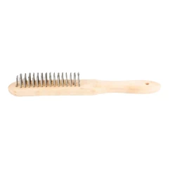 Щетка проволочная Top Tools деревянная рукоятка (14A604)