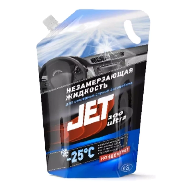 Омыватель стекла XADO JET 100 Ultra "Фруктовый салат" -25°С 2л (XB 30017)