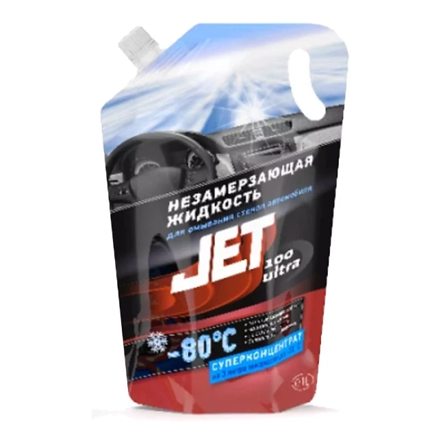 Омыватель стекла XADO JET 100 Ultra "Фруктовый салат" -80°С 1л (XB 30018)