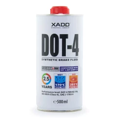 Тормозная жидкость XADO DOT 4 500мл