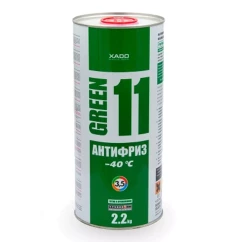 Антифриз XADO G11 -40°C зеленый 2л (ХА50206)