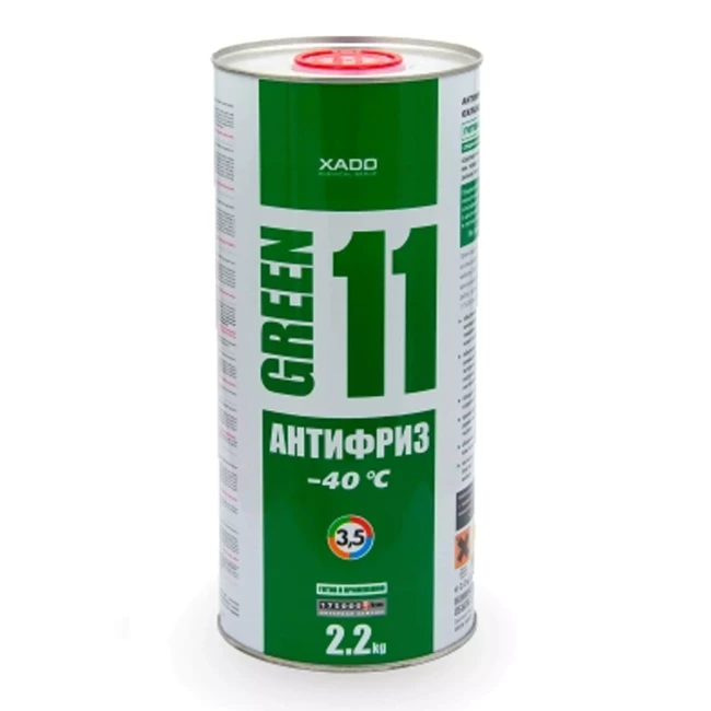 Антифриз XADO G11 -40°C зелений 2л (ХА50206) Антифриз XADO G11 -40°C зелений 2л (ХА50206)