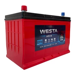 Автомобильный аккумулятор Westa 6CT-100 Аз ASIA EFB (WAE101)