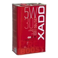 Моторное масло XADO Atomic Oil Red Boost 504/507 5W-30 4л (XA26296)