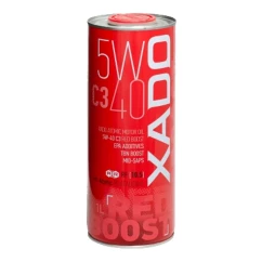 Моторное масло XADO Atomic Oil RED BOOST C3 5W-40 1л (XA26122)