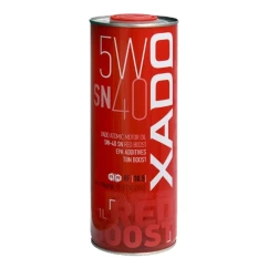 Моторное масло XADO Atomic Oil Red Boost SN 5W-40 1 л