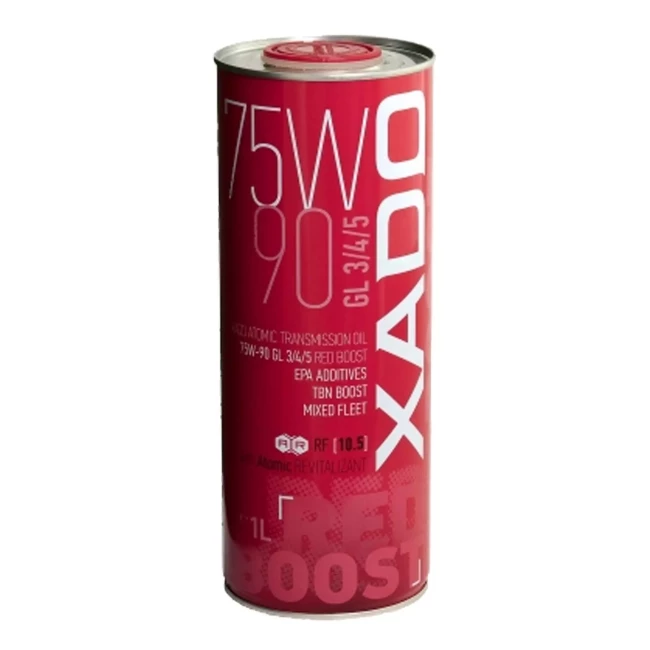 Трансмісійна олива Xado Atomic Oil Red Boost GL 3/4/5 75W-90 1л (XA26118) Трансмісійна олива Xado Atomic Oil Red Boost GL 3/4/5 75W-90 1л (XA26118)