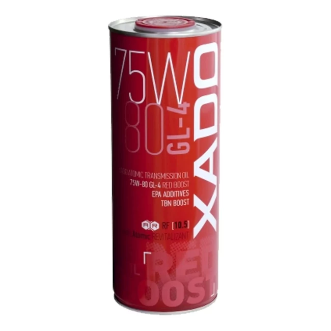 Трансмісійна олива Xado Atomic Oil Red Boost GL 4 75W-80 1л (XA26131)