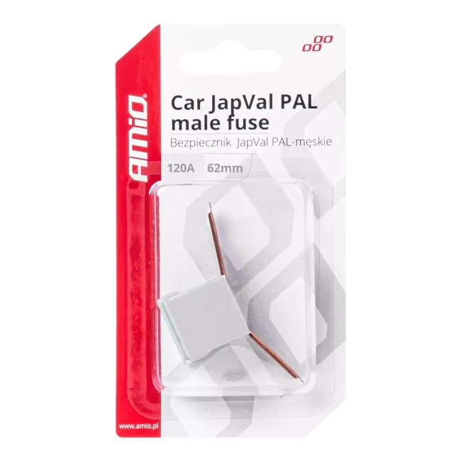 Предохранитель AMiO JAPVAL PAL 62mm Bent Male Fuse 120A (03434/034347)