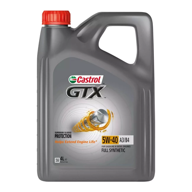 Моторна олива Castrol GTX 5W-40 A3/B4 4л