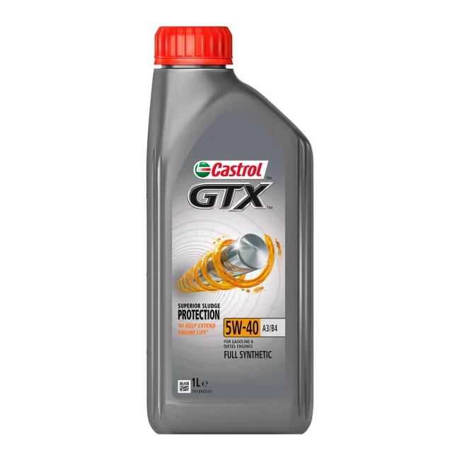 Моторна олива Castrol GTX A3/B4 5W-40 1л