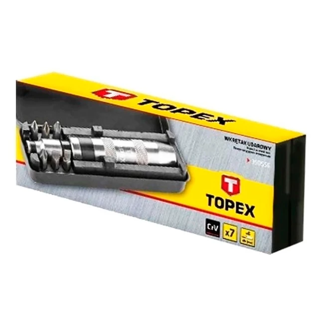 Викрутка ударна TOPEX, набір 7 шт (39D556)