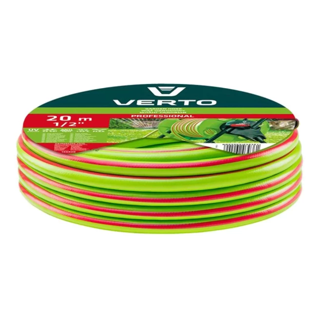 Шланг VERTO садовий 20м 1/2" Профі (15G820)