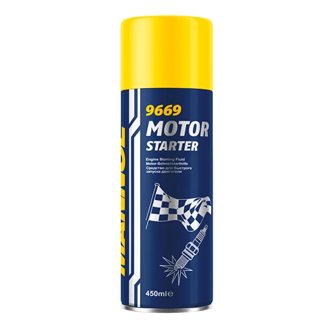 Средство для быстрого запуска двигателя MANNOL Motor Starter 450мл (9669)