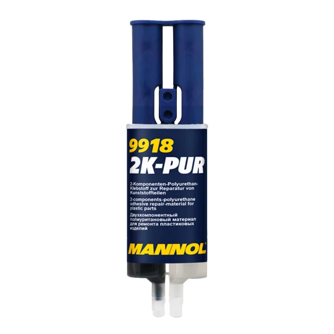 Двухкомпонентный универсальный полиуретановый клей MANNOL 2K-PUR 30г (9918)