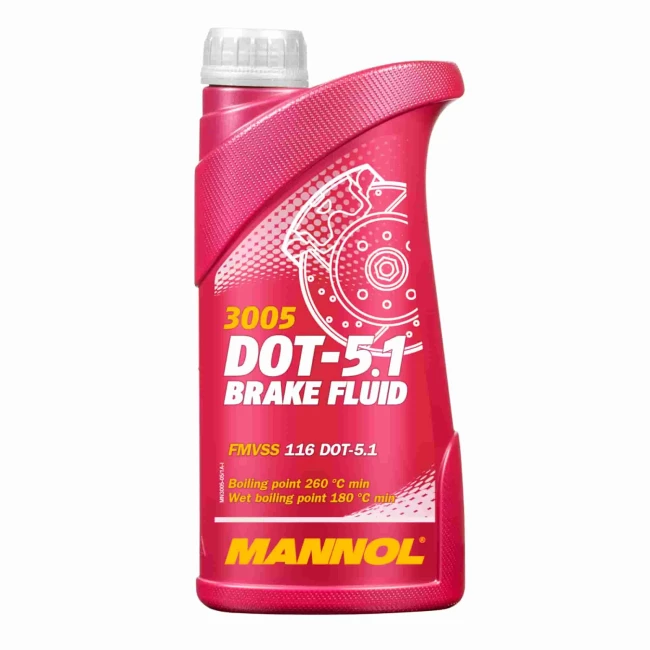 Гальмівна рідина MANNOL DOT 5.1 1л (MN3005-1)