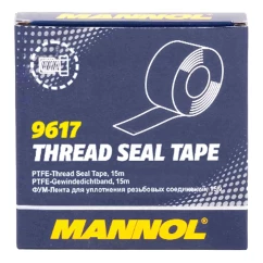 Універсальна фторопластова стрічка MANNOL Thread Seal Tape 15м (9617)