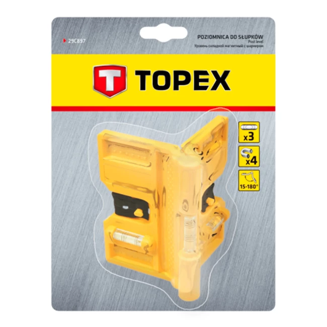 Уровень складной магнитный с шарниром TOPEX (29C897)