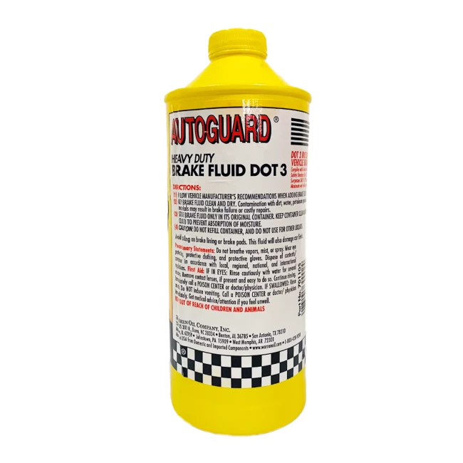 Тормозная жидкость Autoguard DOT3 0,946л (701105)