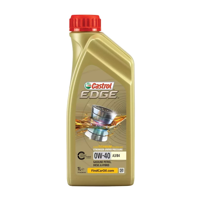 Масло моторное Castrol EDGE 0W-40 A3/B4 1л