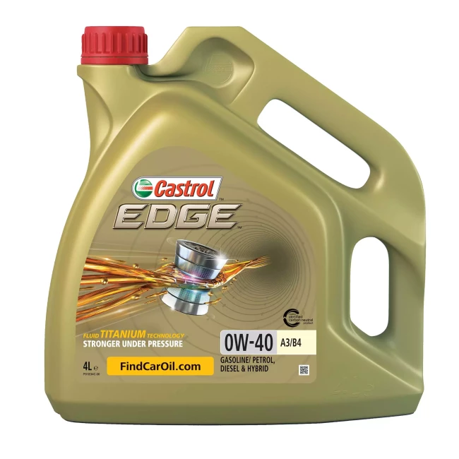 Моторна олива Castrol Edge 0W-40 A3/B4 4л (FD)