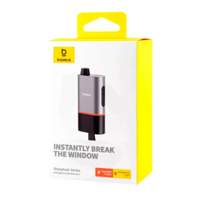 Спасательный молоток Baseus SharpTool Series Emergency Hammer Pro (257620) (C10934401111-00)