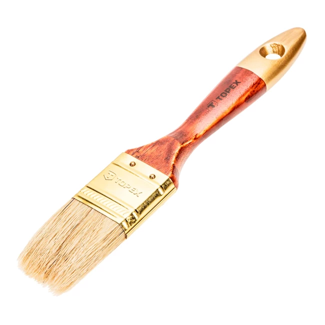 Кисть малярная TOPEX 1,5" для масляной краски (19B615) Кисть малярная TOPEX 1,5" для масляной краски (19B615)