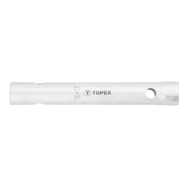Ключ торцевой двухсторонний трубчатый TOPEX 16 x 17 мм (35D935)