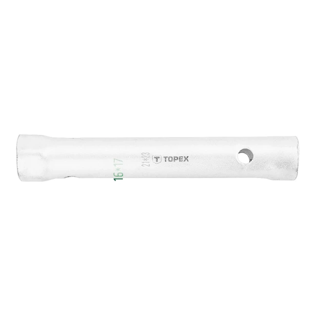 Ключ торцевой двухсторонний трубчатый TOPEX 21 x 23 мм (35D938)