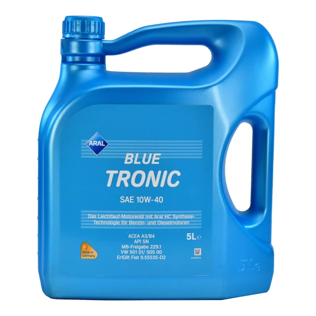 Моторна олива ARAL BlueTronic 10W-40 5л (20485)