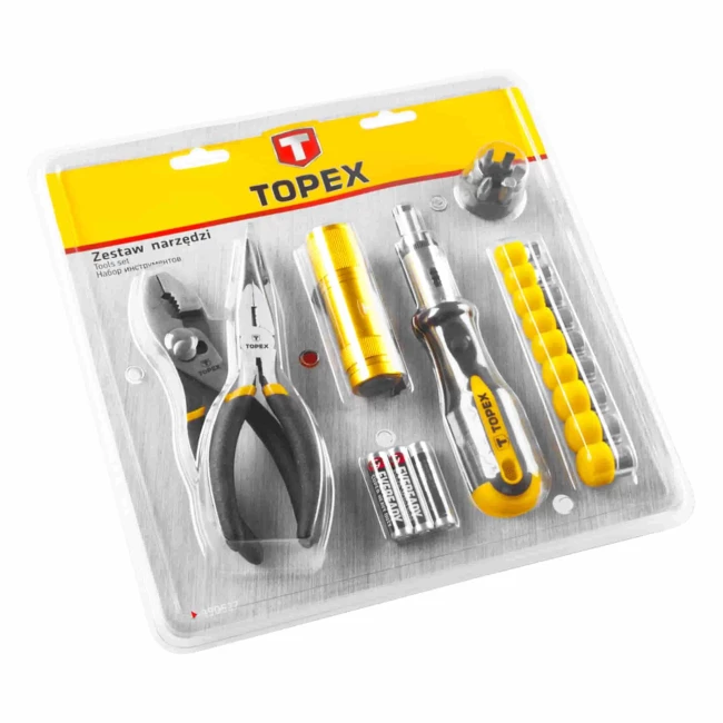 Набор инструмента TOPEX, 22 шт. (39D527)