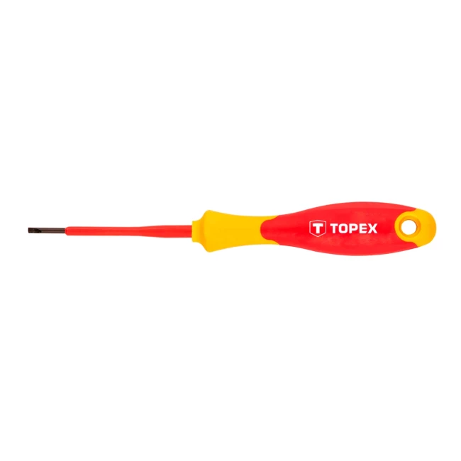Викрутка шліцьова TOPEX 1000В, 3.0 x 100 мм (39D471)
