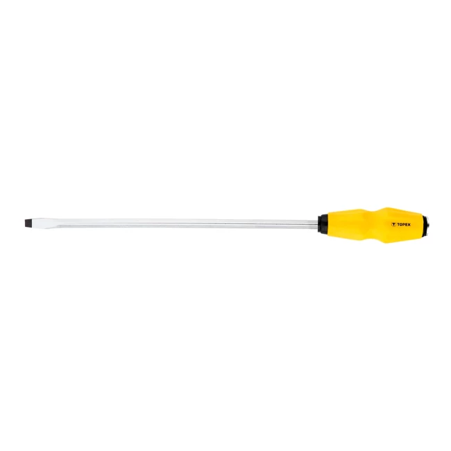 Отвертка шлицевая ударная TOPEX, 8.0 x 300 мм (39D256)