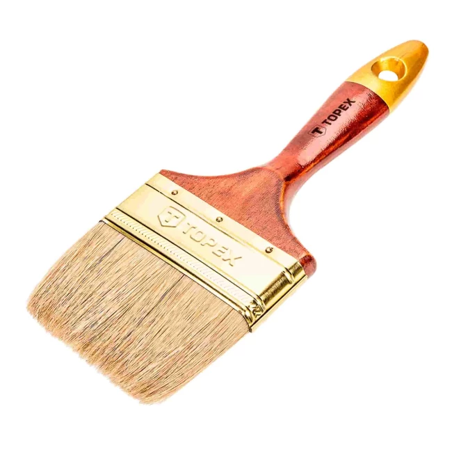 Кисть малярная TOPEX 4" для масляной краски (19B640) Кисть малярная TOPEX 4" для масляной краски (19B640)