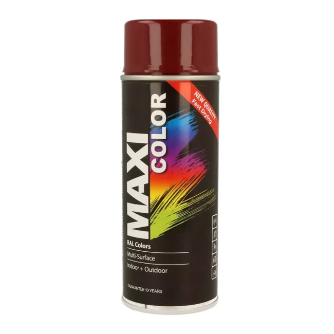 Эмаль MAXI COLOR аэрозольная декоративная бордовая 400 мл (MX3005)