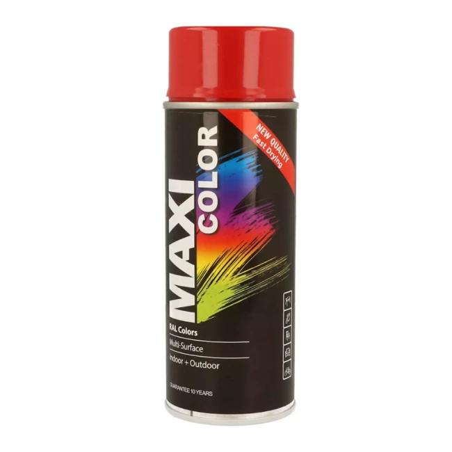 Эмаль MAXI COLOR аэрозольная декоративная огненно-красная 400 мл (MX3000) Эмаль MAXI COLOR аэрозольная декоративная огненно-красная 400 мл (MX3000)